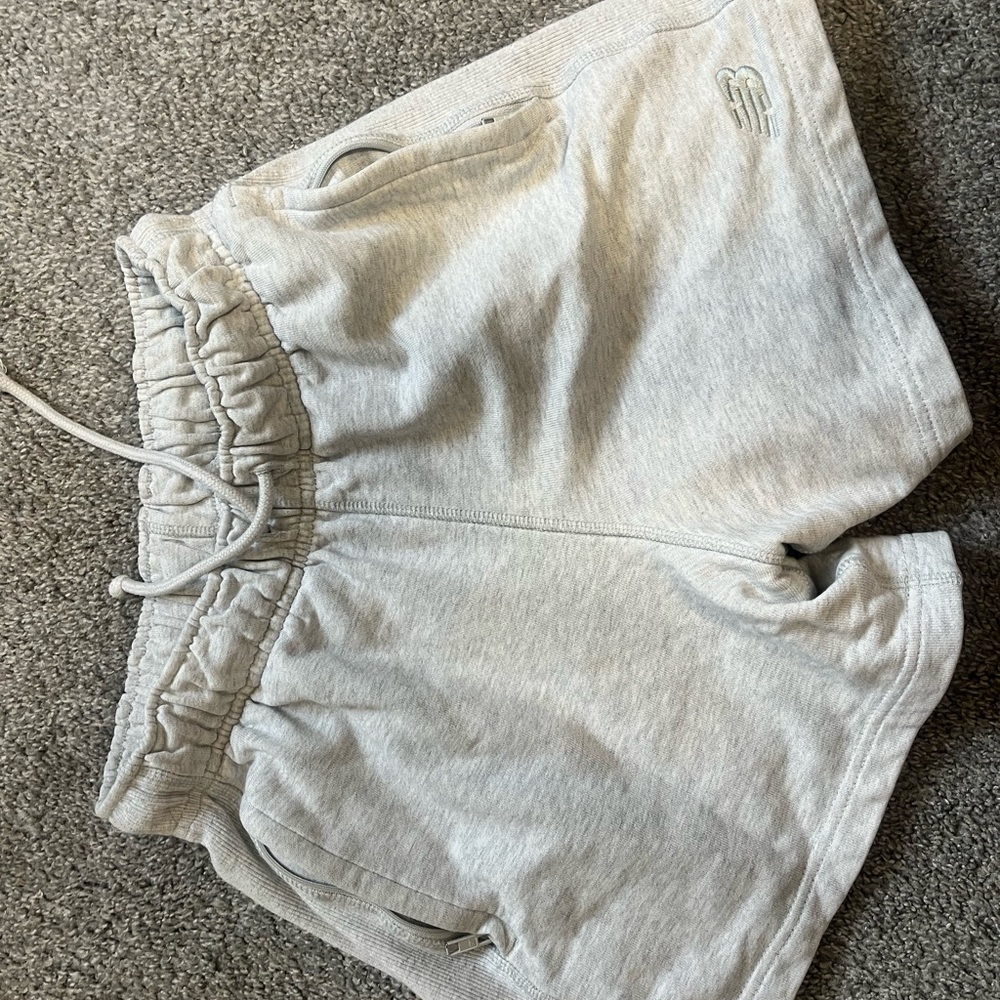 New Balance Light Gray Men's Athletic Shorts